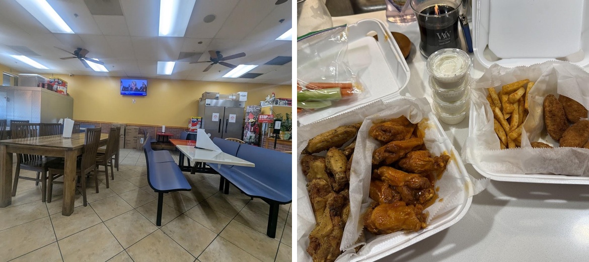 Wings on Fire Menu