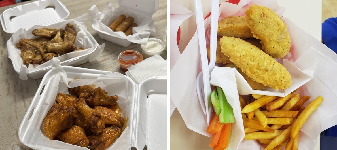 Wings on Fire Menu