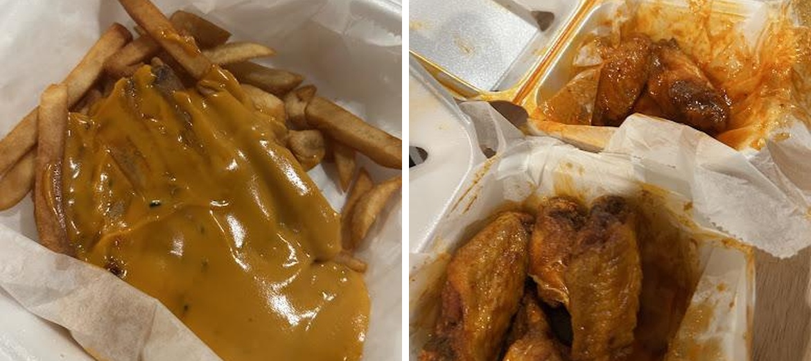 Wings on Fire Menu
