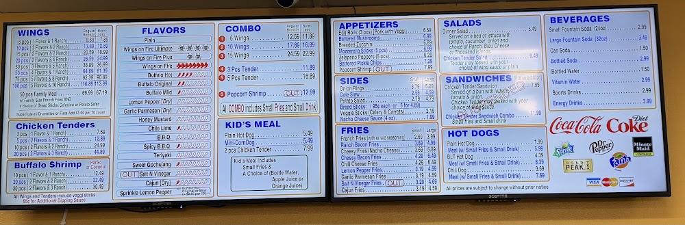 Wings on Fire Menu image 4